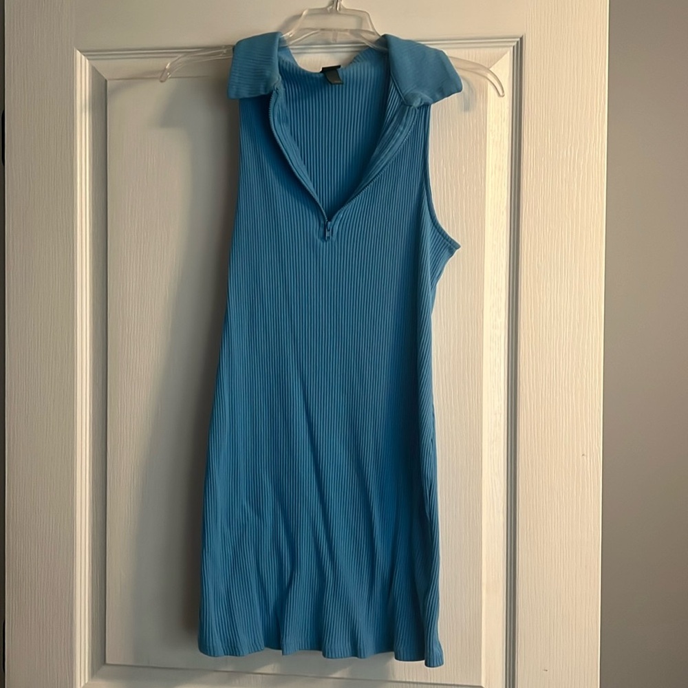 Ribbed Mini Dress